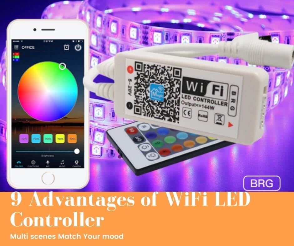 9 Advantages of WiFi LED Controller For Strip Lights