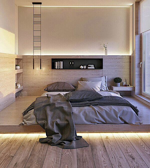 bedroom led strip ligths