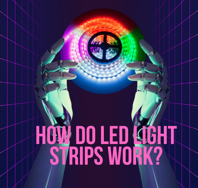 How do LED light strip work