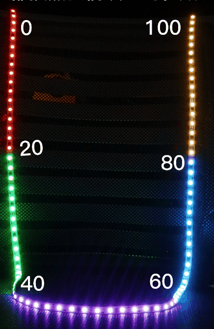 RGB LED pixel lights