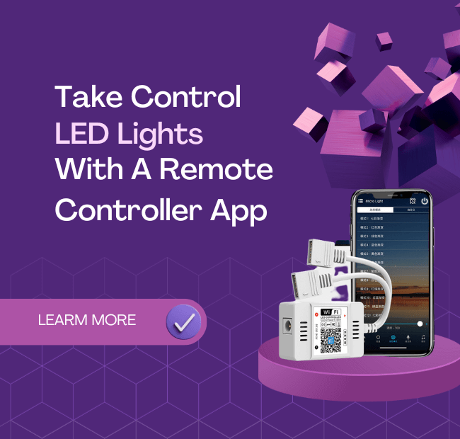 Take Control Of Your LED Lights With A Remote Controller App