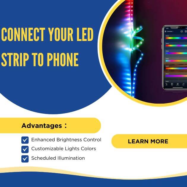 connect your led strip to phone