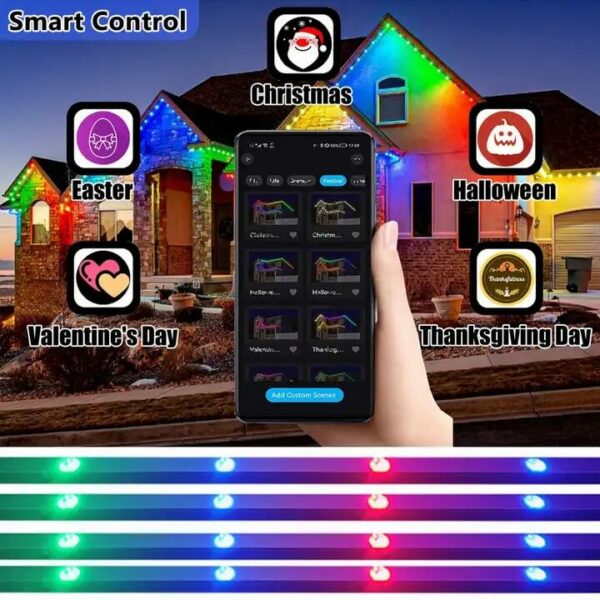 smart controller for Permanent Outdoor Lights