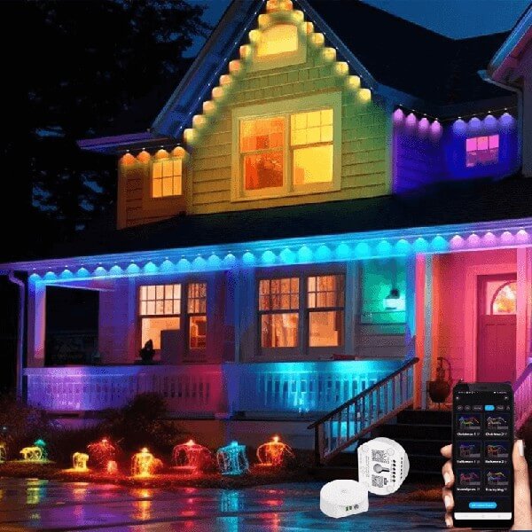 Surplife App-Controlled Permanent Outdoor Lighting Solutions: Enhance Your Exterior Spaces
