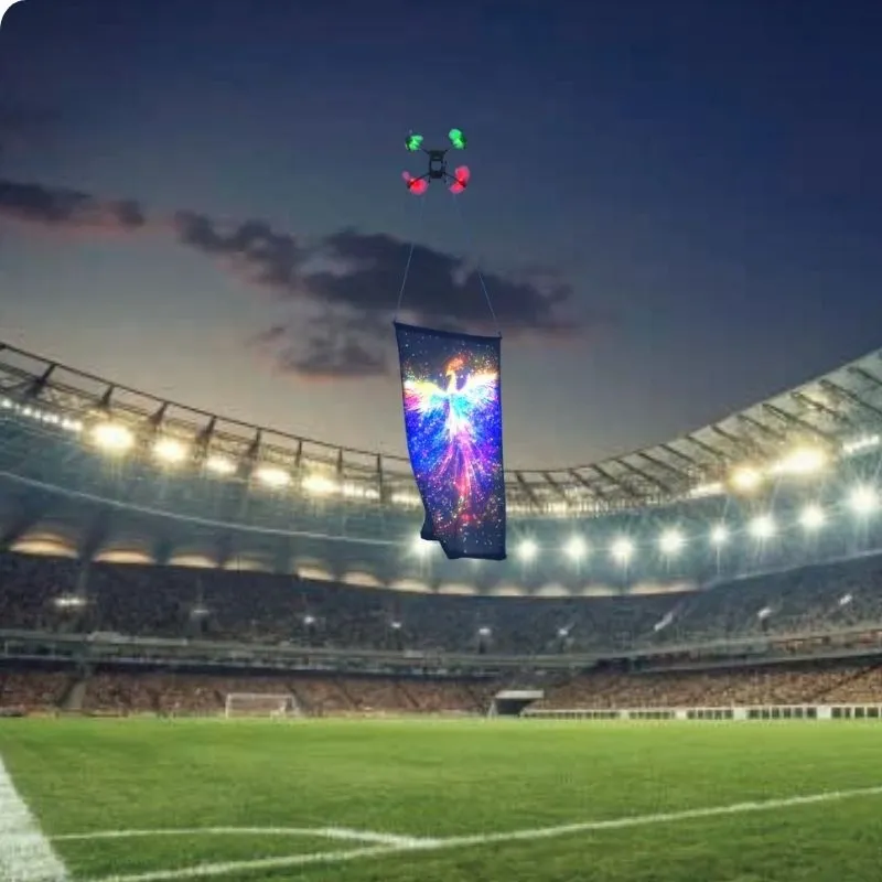 Flying Display: The Ultimate LED Flying Carpet Screen for Drone Shows ...